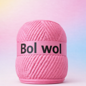 Haak/ pennenbak wol